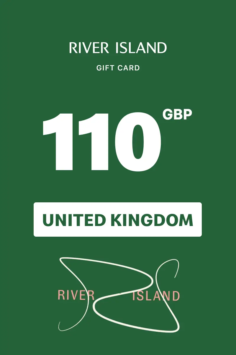 River Island 110 GBP Gift Card (United Kingdom) - Digital Key