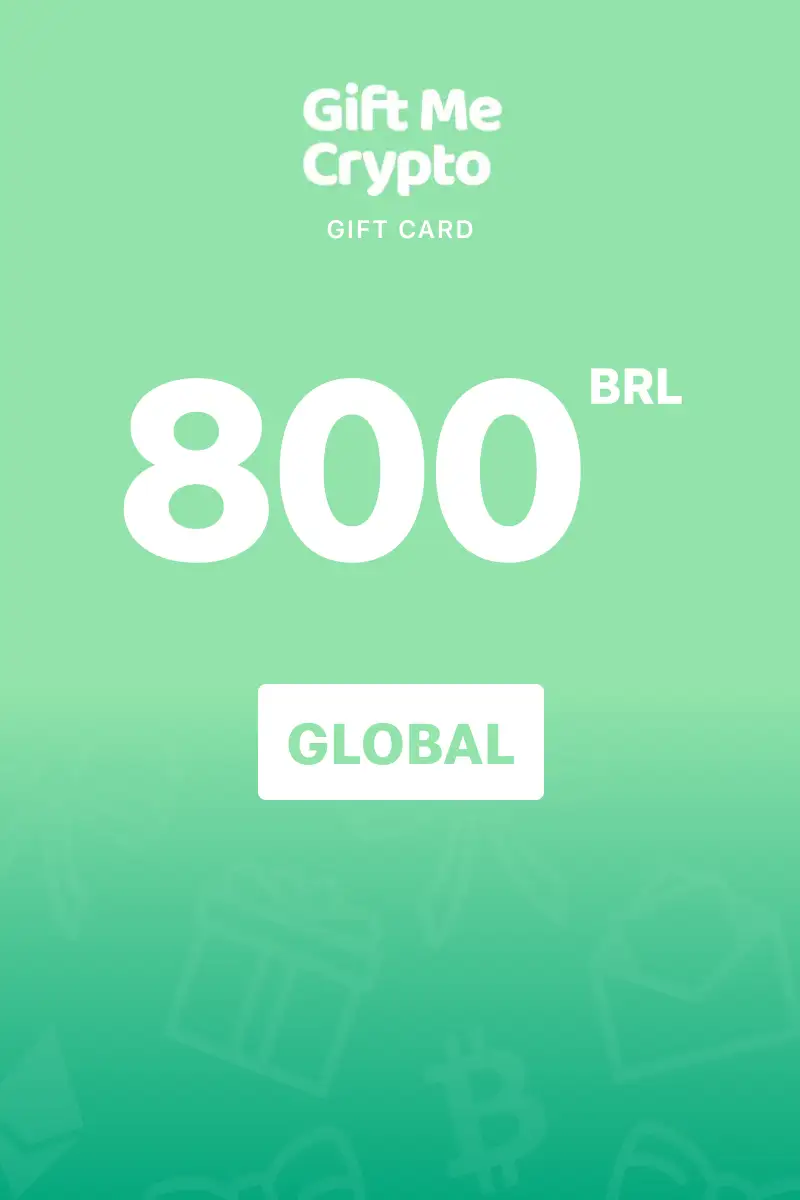 Gift Me Crypto 800 BRL Gift Card (Global) - Digital Key