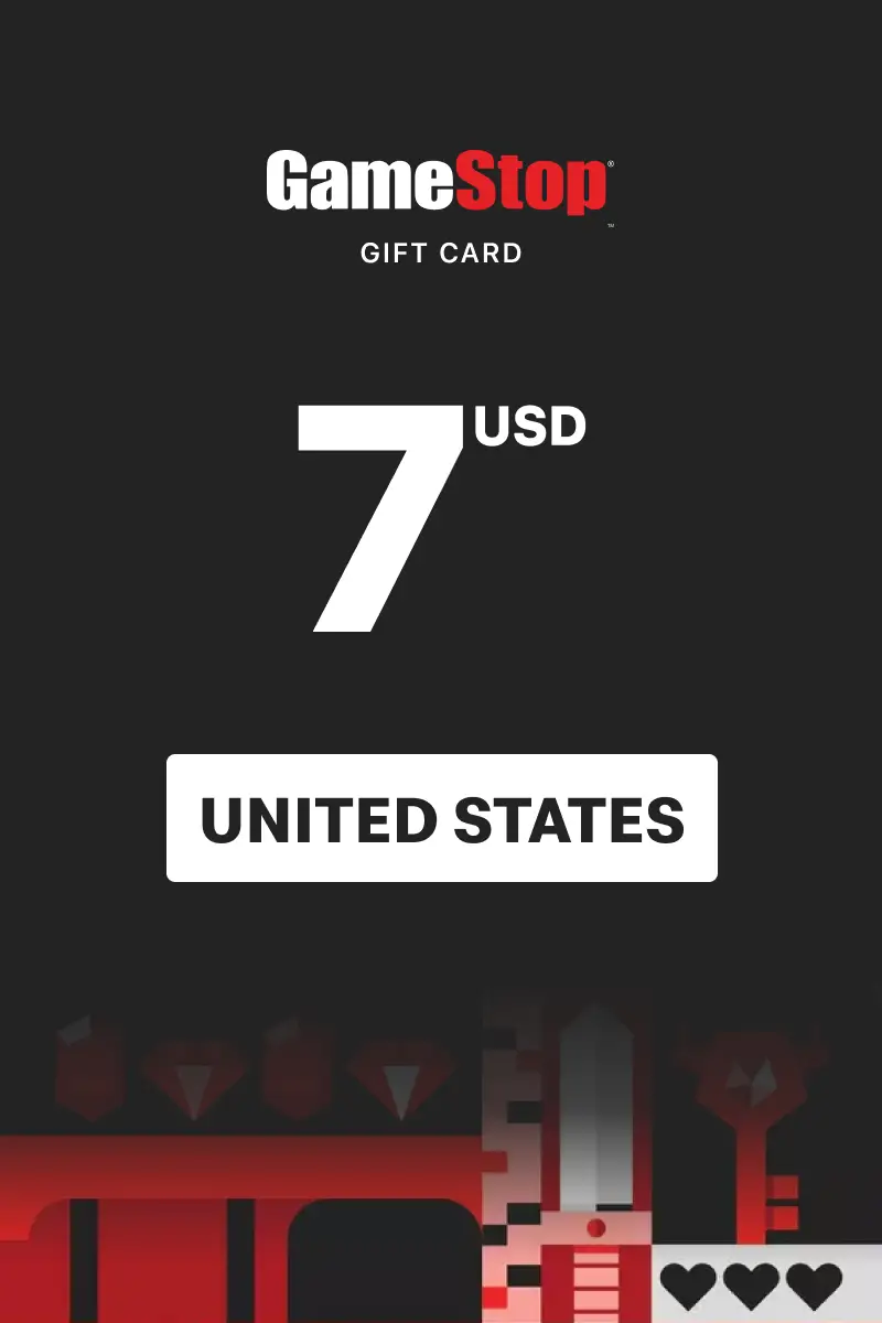 GameStop 7 USD Gift Card (United States) - Digital Key