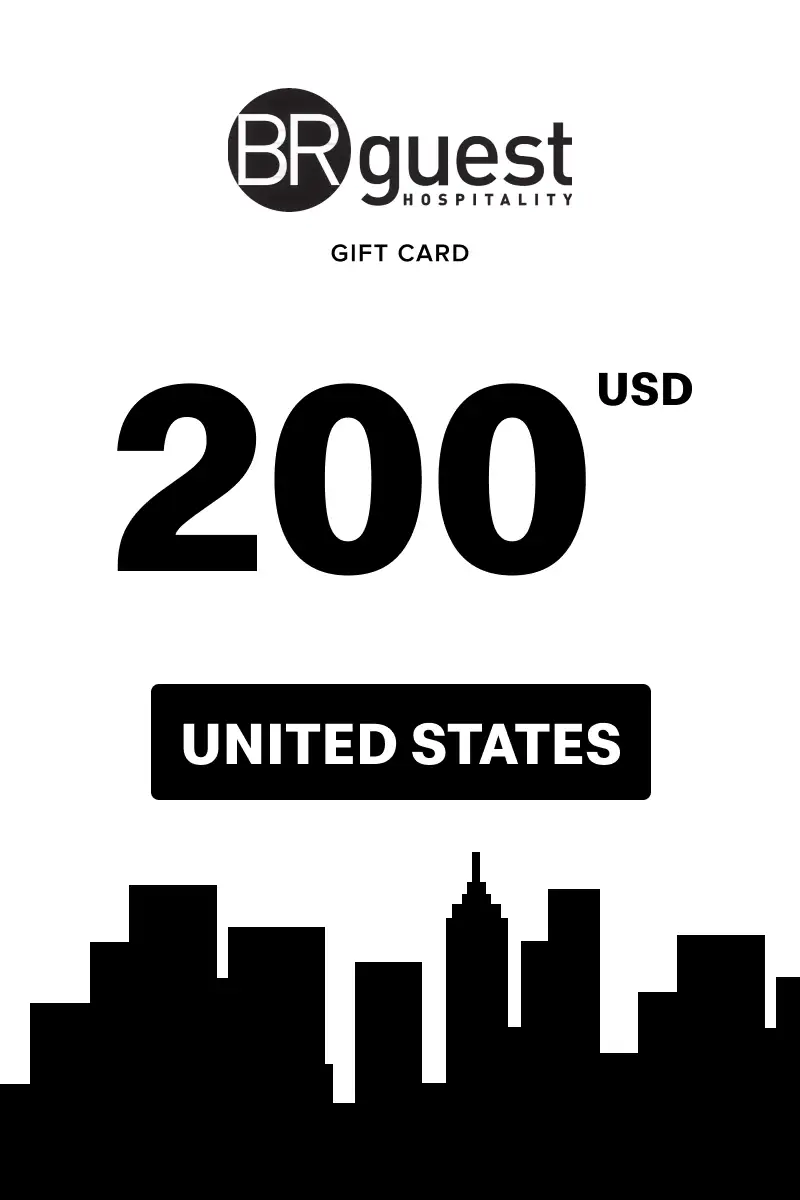 BR Guest Hospitality 200 USD Gift Card (United States) - Digital Key