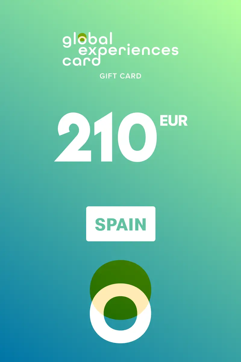 Global Experience Card 210 EUR Gift Card (Spain) - Digital Key