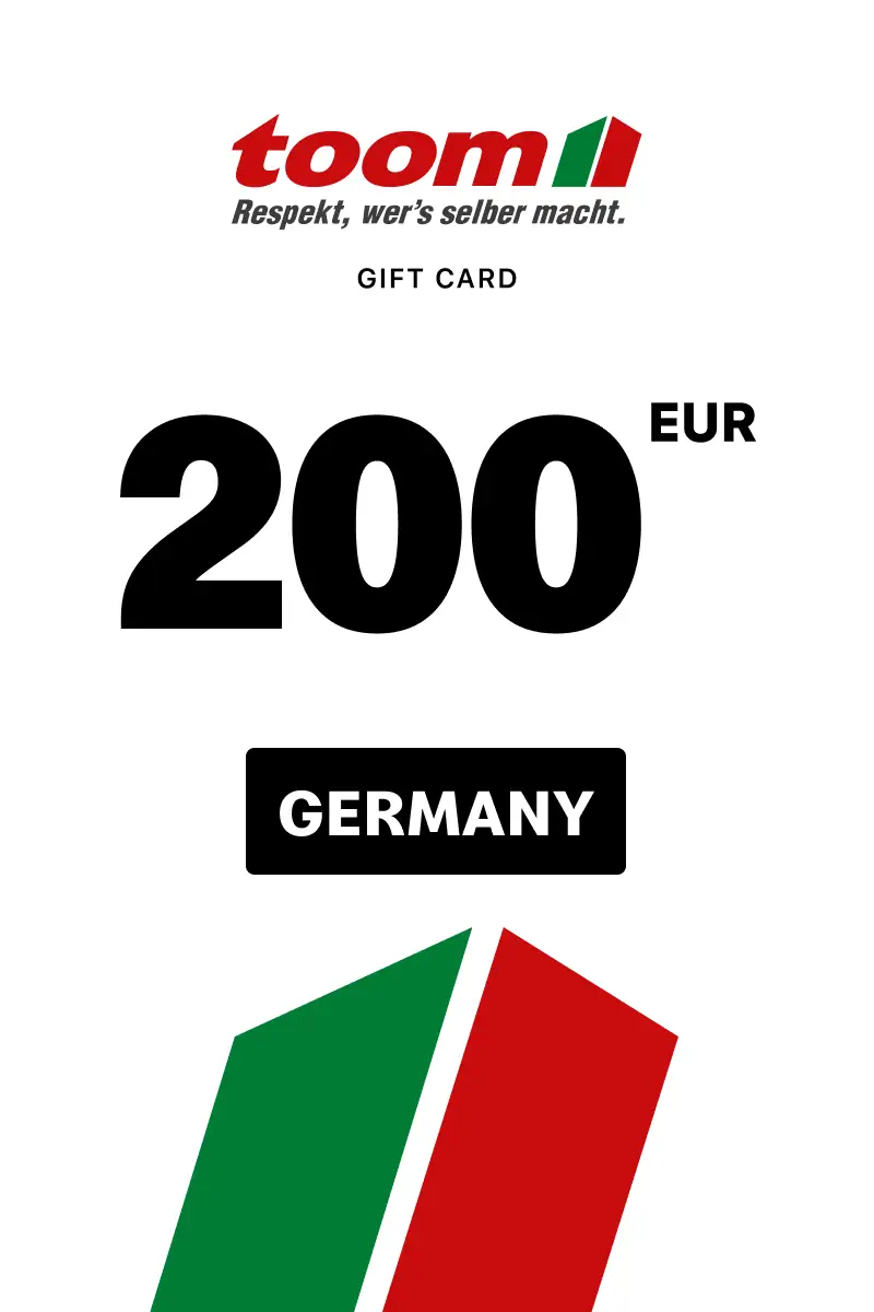 Toom Baumarkt 200 EUR Gift Card (Germany) - Digital Key