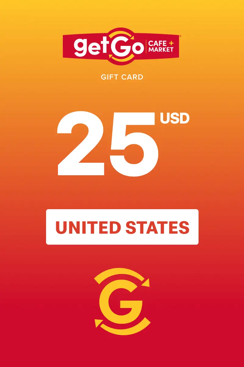 GetGo 25 USD Gift Card (United States) - Digital Key