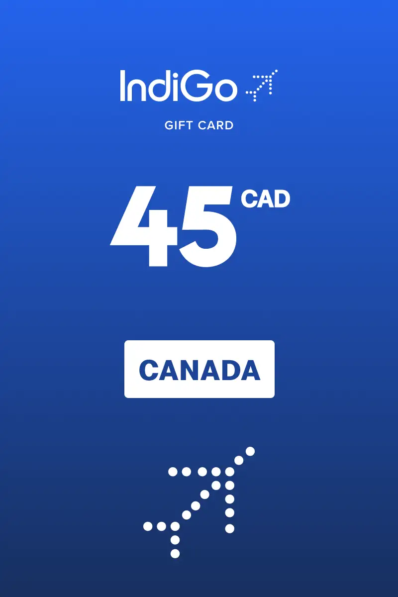 Indigo 45 CAD Gift Card (Canada) - Digital Key