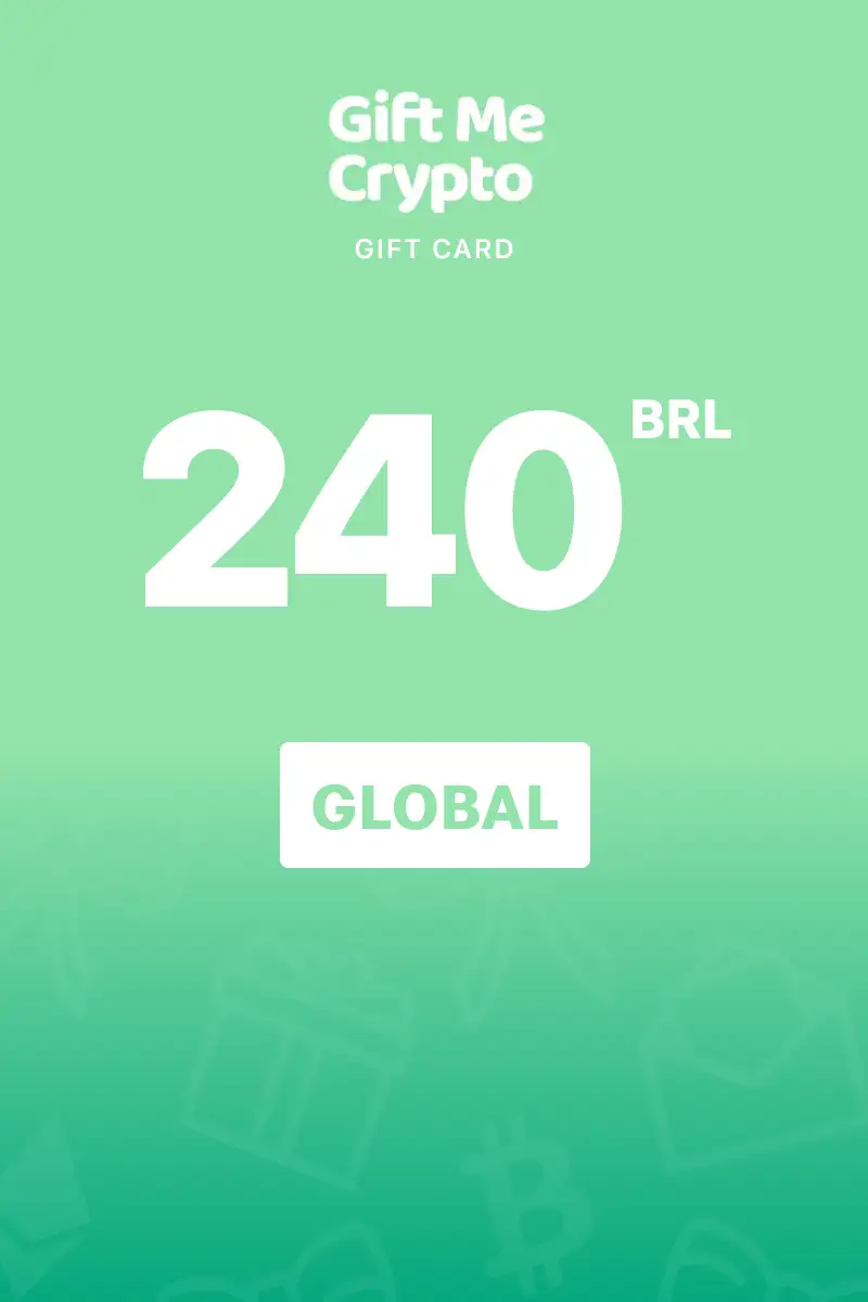 Gift Me Crypto 240 BRL Gift Card (Global) - Digital Key