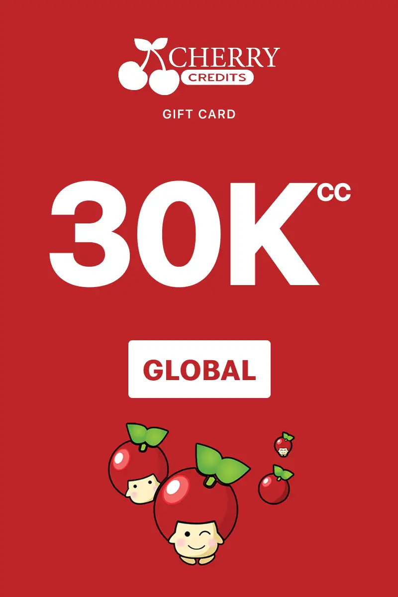 Cherry Credits 30000 CC Gift Card (Global) - Digital Key