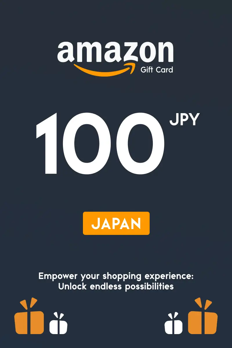 Amazon 100 JPY Gift Card (Japan) - Digital Key