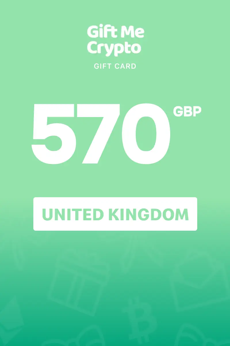 Gift Me Crypto (USDC) 570 GBP Gift Card (United Kingdom) - Digital Key