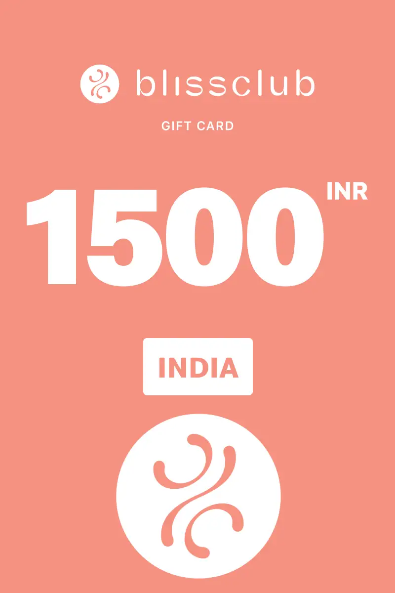 BlissClub 1500 INR Gift Card (India) - Digital Key