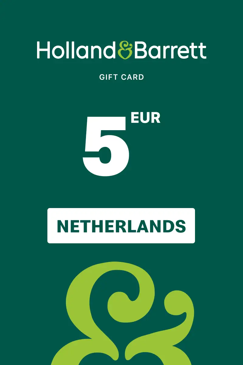 Holland and Barrett 5 EUR Gift Card (Netherlands) - Digital Key