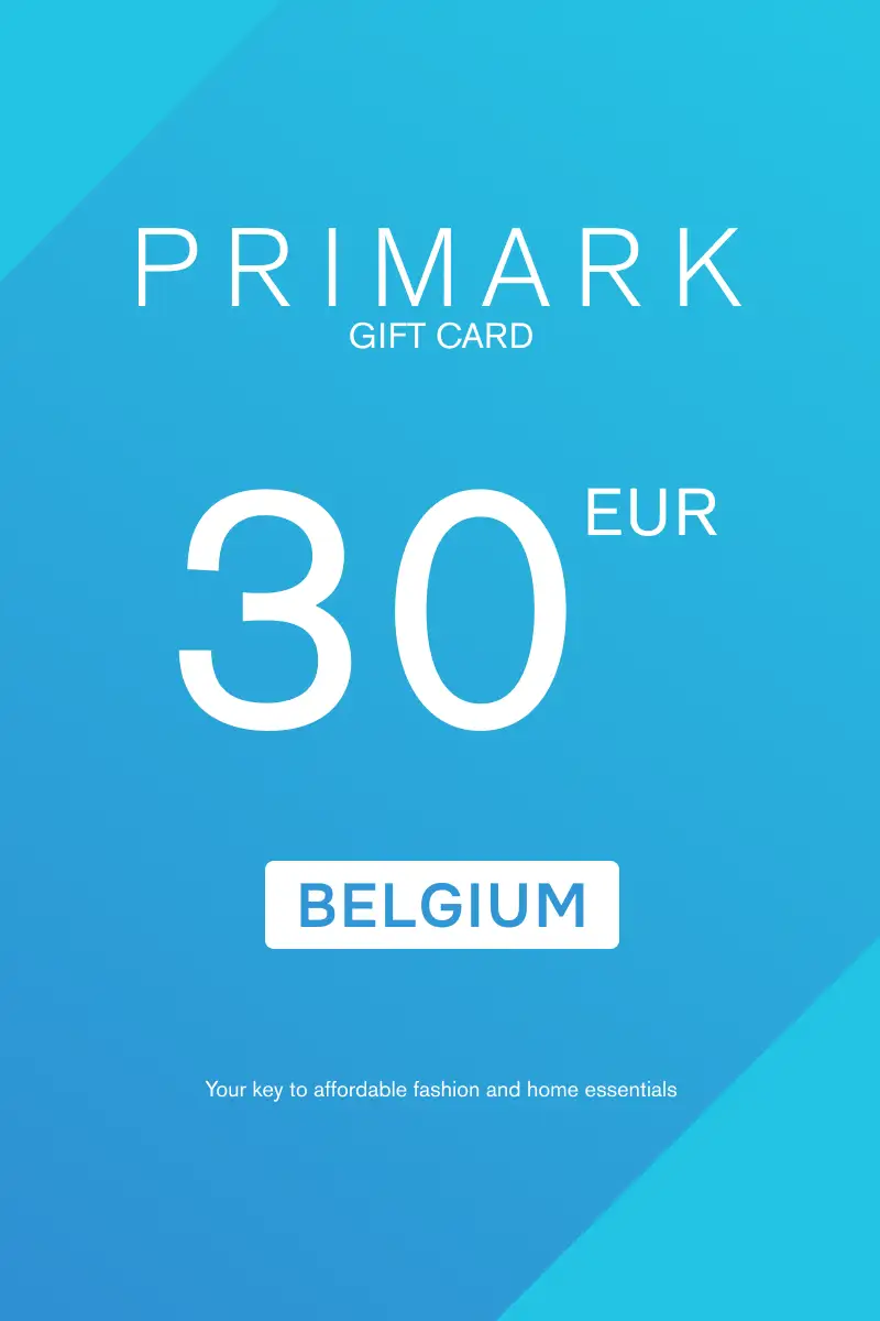 Primark 30 EUR Gift Card (Belgium) - Digital Key