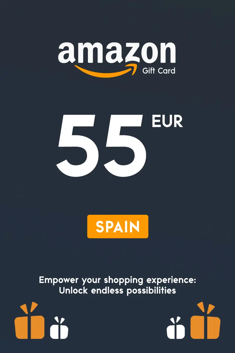 Amazon 55 EUR Gift Card (Spain) - Digital Key