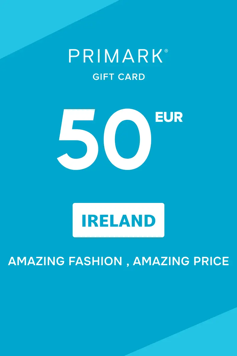 Primark 50 EUR Gift Card (Ireland) - Digital Key