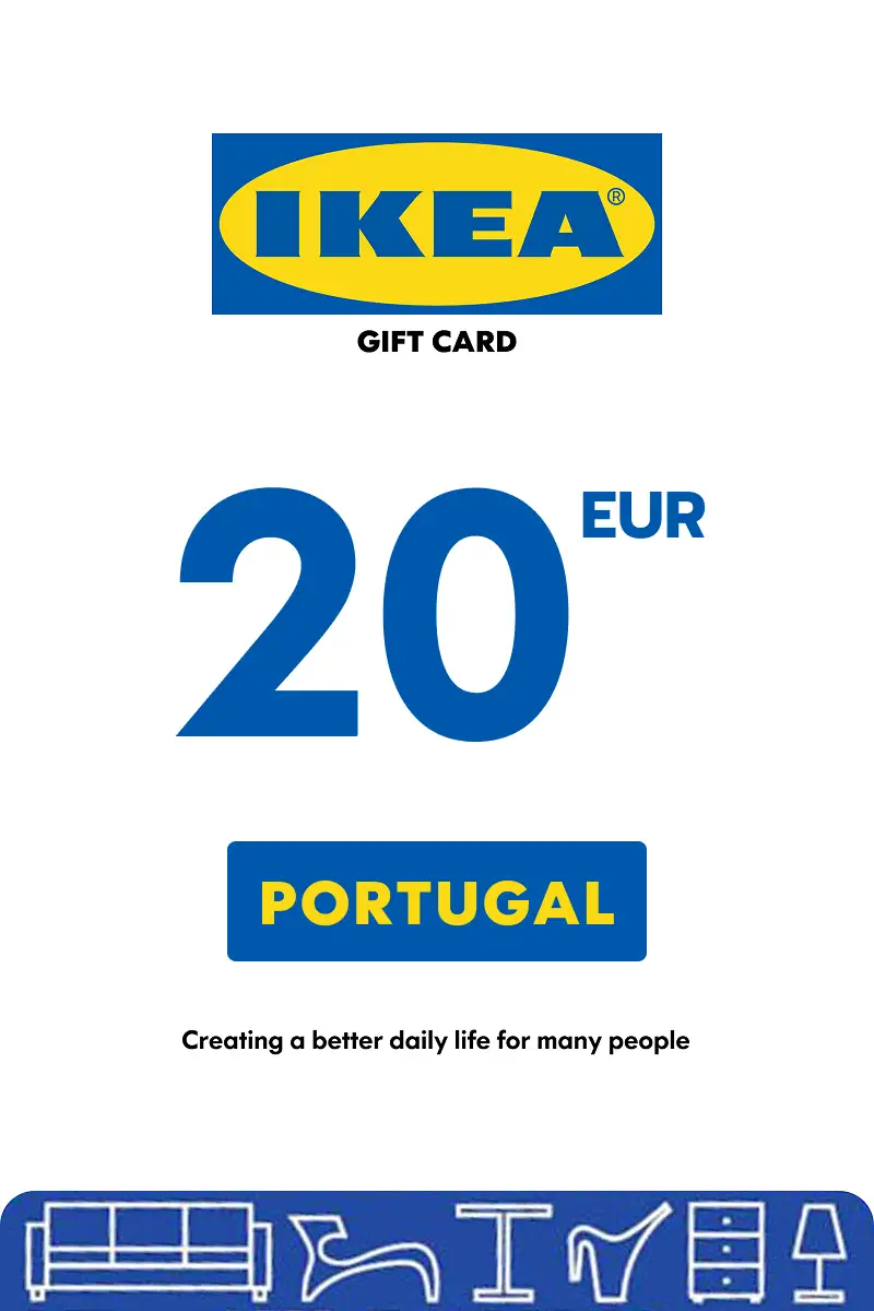 IKEA 20 EUR Gift Card (Portugal) - Digital Key