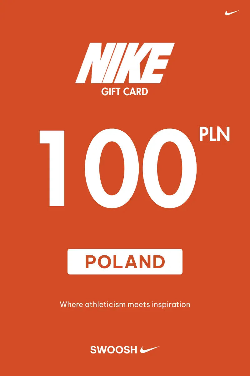 Nike 100 PLN Gift Card (Poland) - Digital Key afbeelding 1