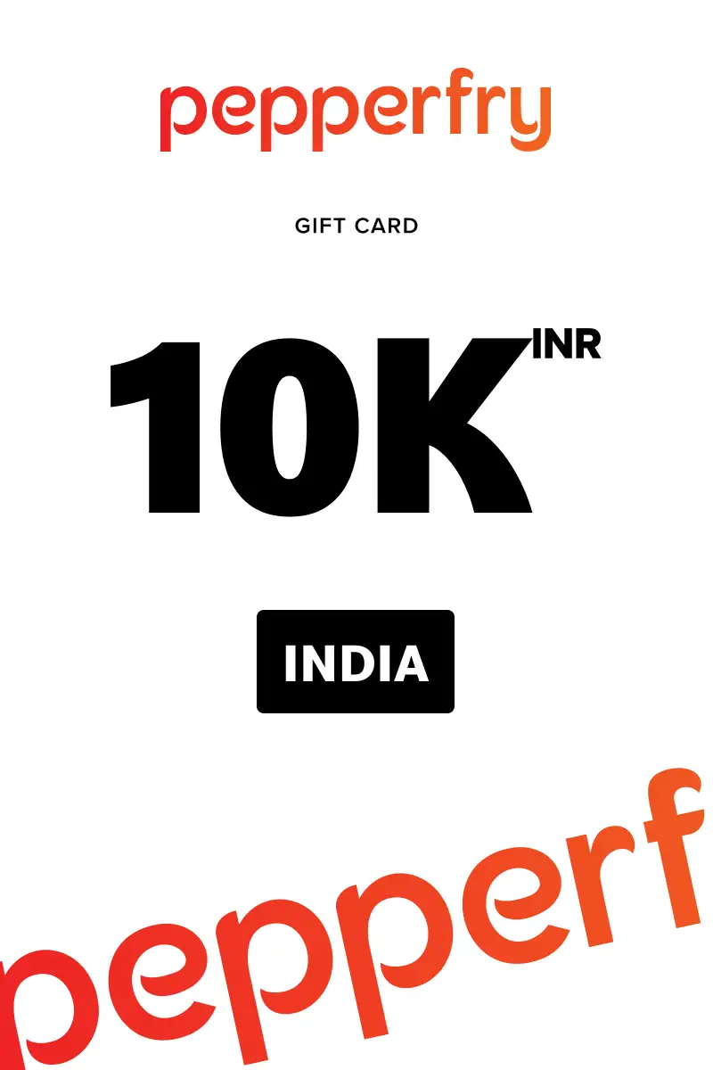 Pepperfry 10000 INR Gift Card (India) - Digital Key