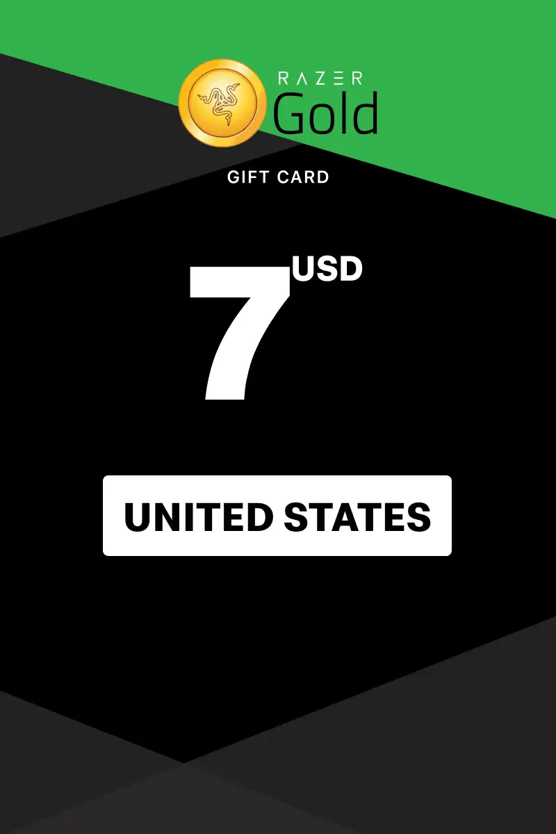 Razer Gold 7 USD Gift Card (United States) - Digital Key