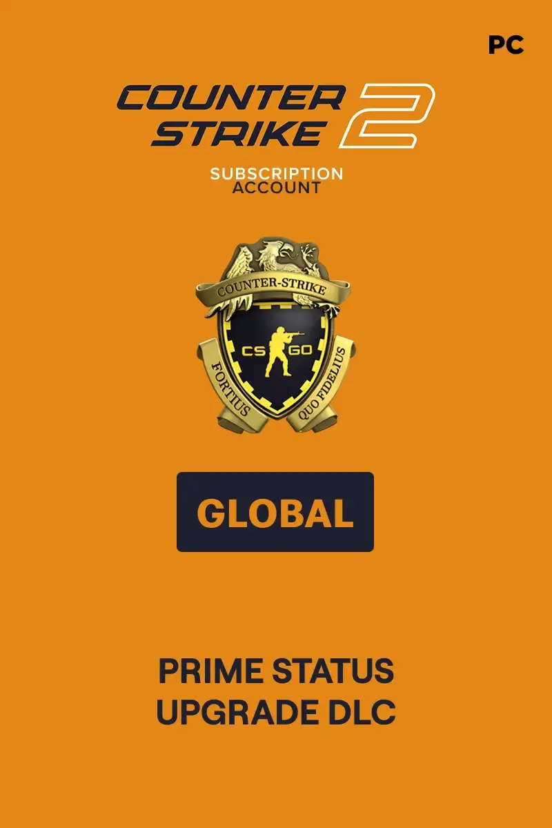Counter-Strike 2 Prime Status Upgrade DLC (Global) (PC) - Steam Account
