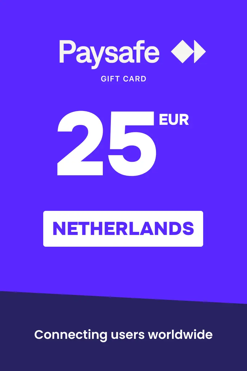 PaysafeCard 25 EUR Gift Card (Netherlands) - Digital Key