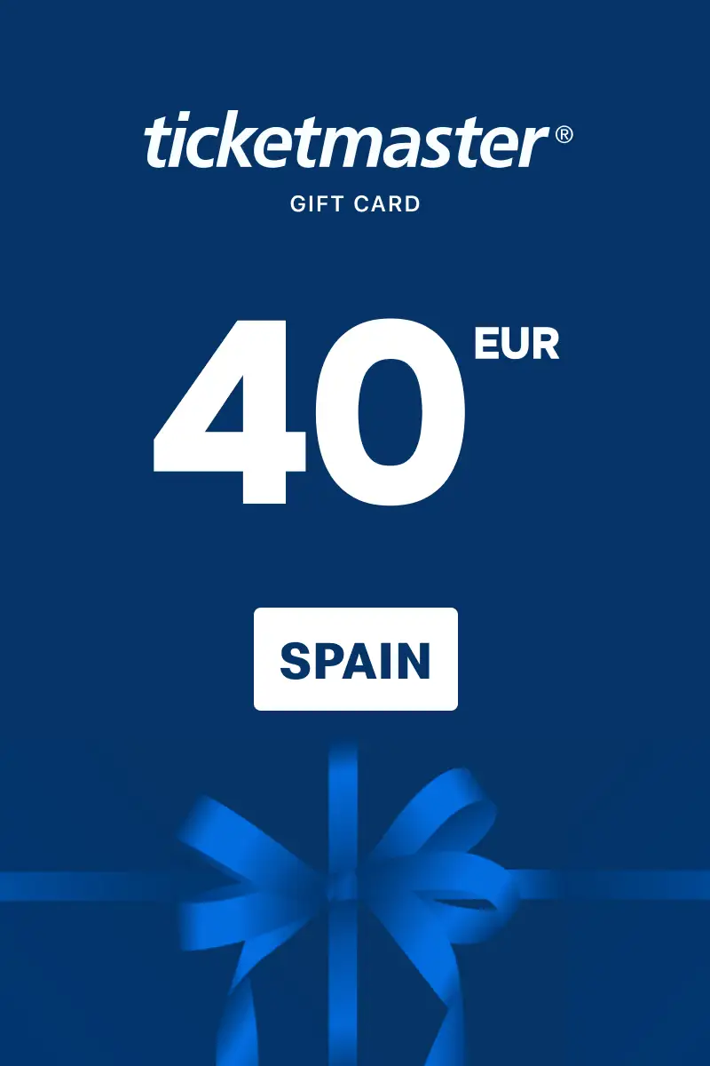 Ticketmaster 40 EUR Gift Card (Spain) - Digital Key