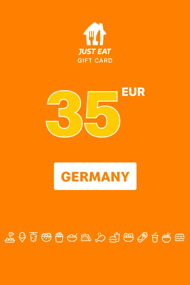 Lieferando (Just Eat) 35 EUR Gift Card (Germany) - Digital Key