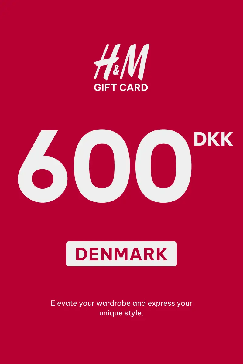 HandM 600 DKK Gift Card (Denmark) - Digital Key