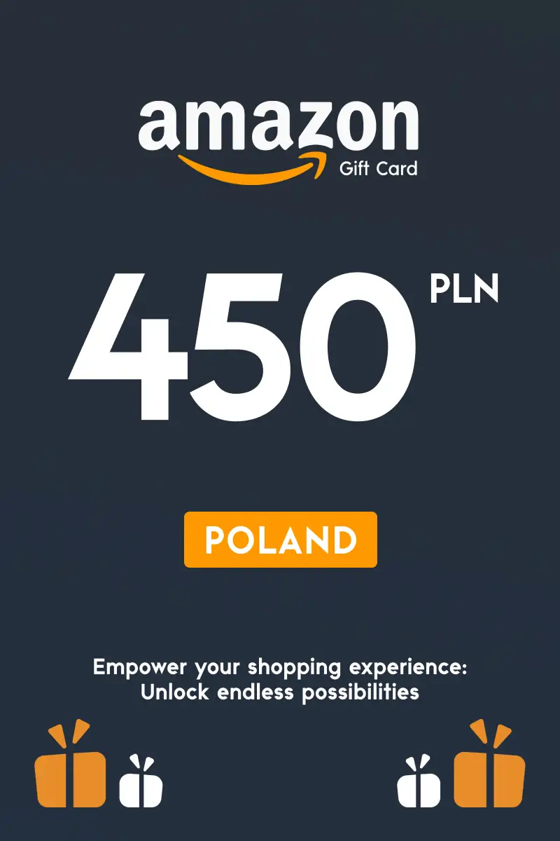 Amazon 450 PLN Gift Card (Poland) - Digital Key
