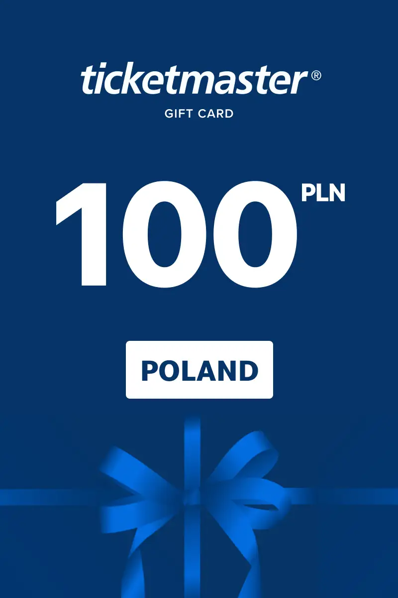 Ticketmaster 100 PLN Gift Card (Poland) - Digital Key