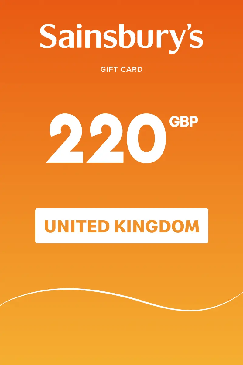 Sainsbury's 220 GBP Gift Card (United Kingdom) - Digital Key