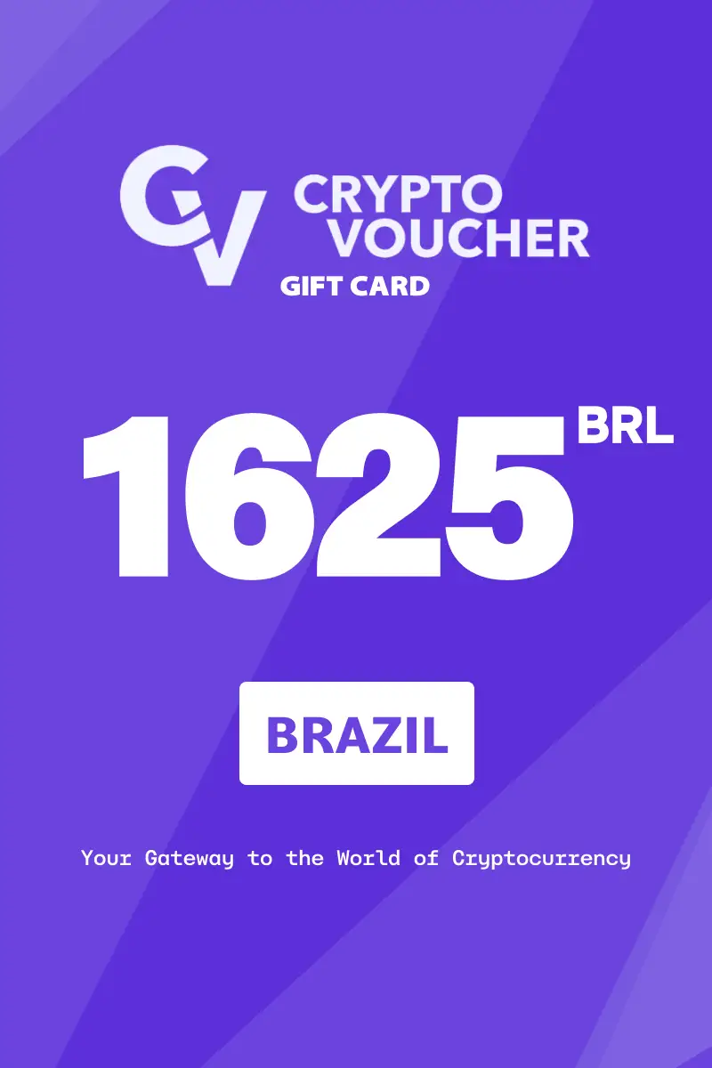 Crypto Voucher 1625 BRL Gift Card (Brazil) - Digital Key