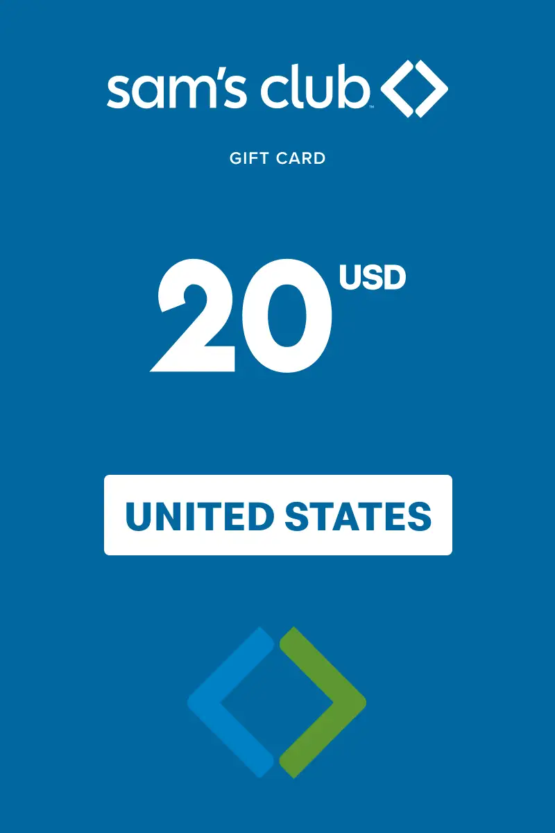 Sam's Club 20 USD Gift Card (United States) - Digital Key