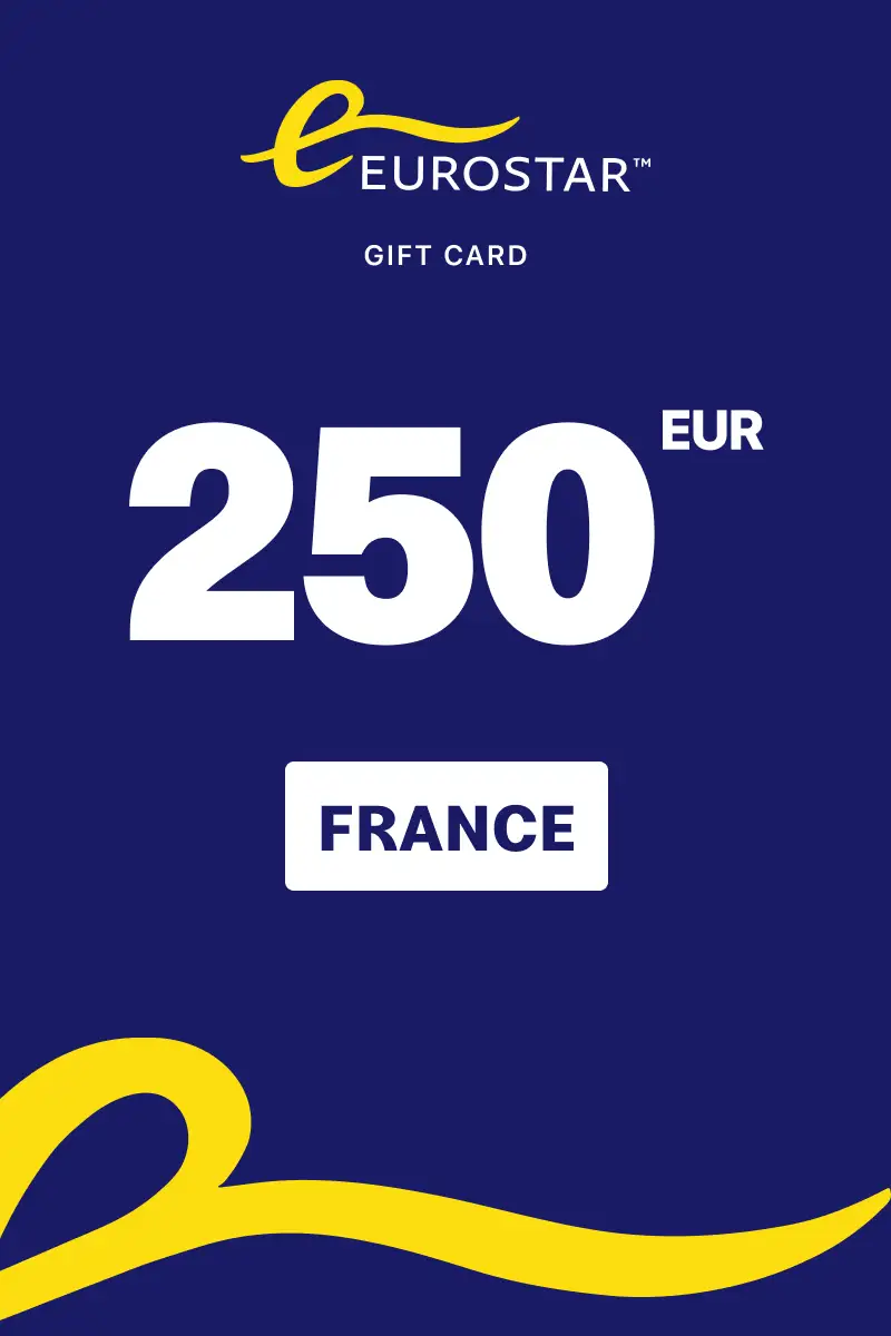 Eurostar 250 EUR Gift Card (France) - Digital Key
