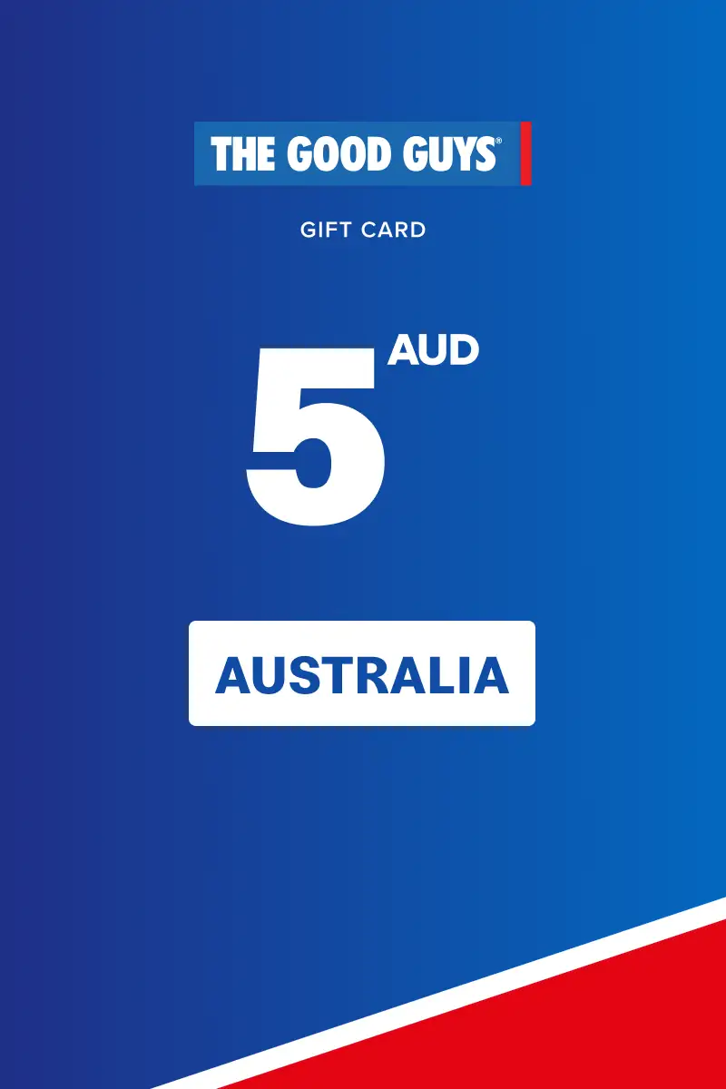 The Good Guys 5 AUD Gift Card (Australia) - Digital Key