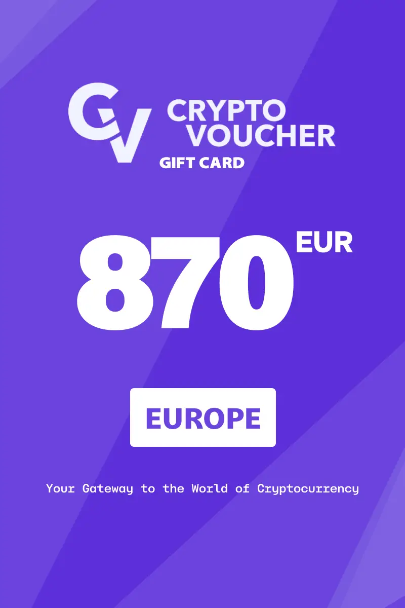 Crypto Voucher (ETH) 870 EUR Gift Card (Europe) - Digital Key