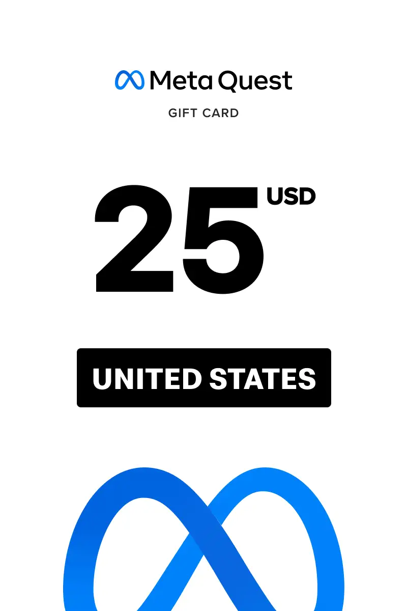 Meta Quest 25 USD Gift Card (United States) - Digital Key