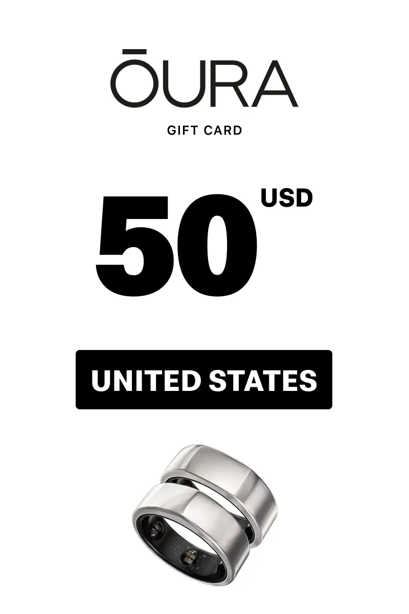Oura Ring 50 USD Gift Card (United States) - Digital Key