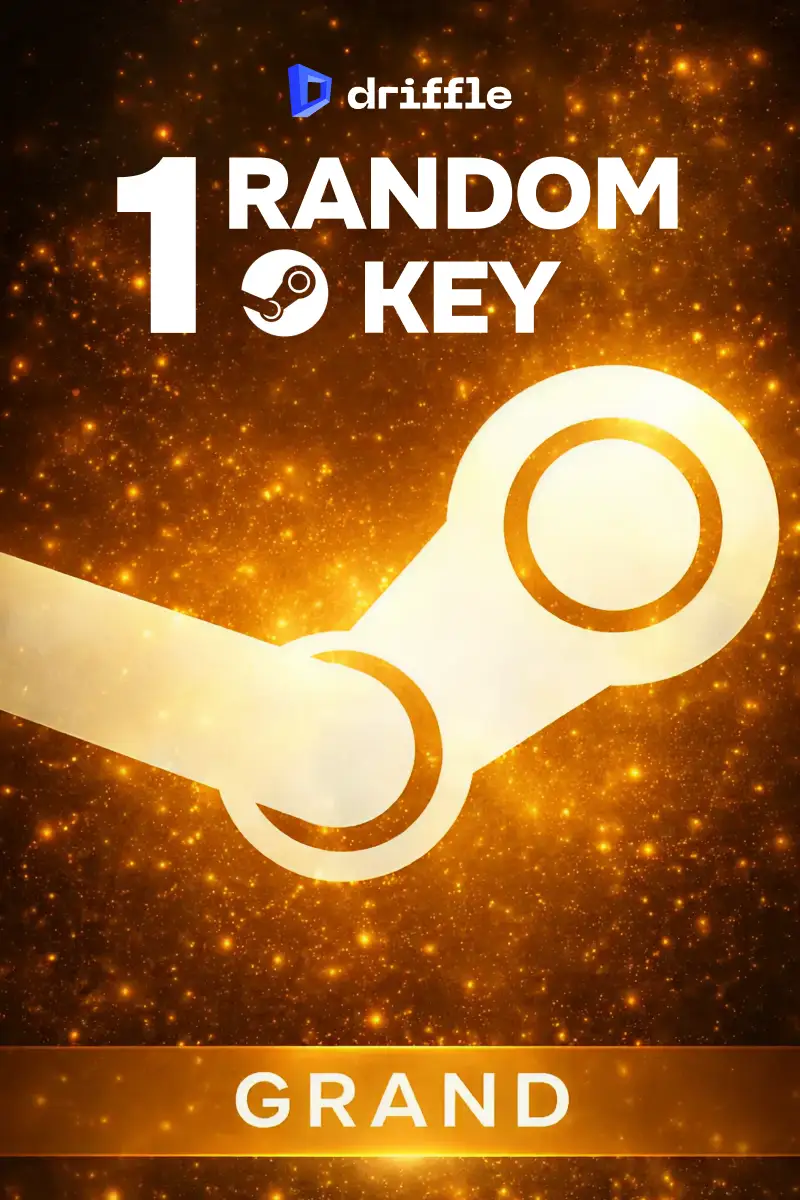 1 Random Steam Game Grand Steam Digital Key