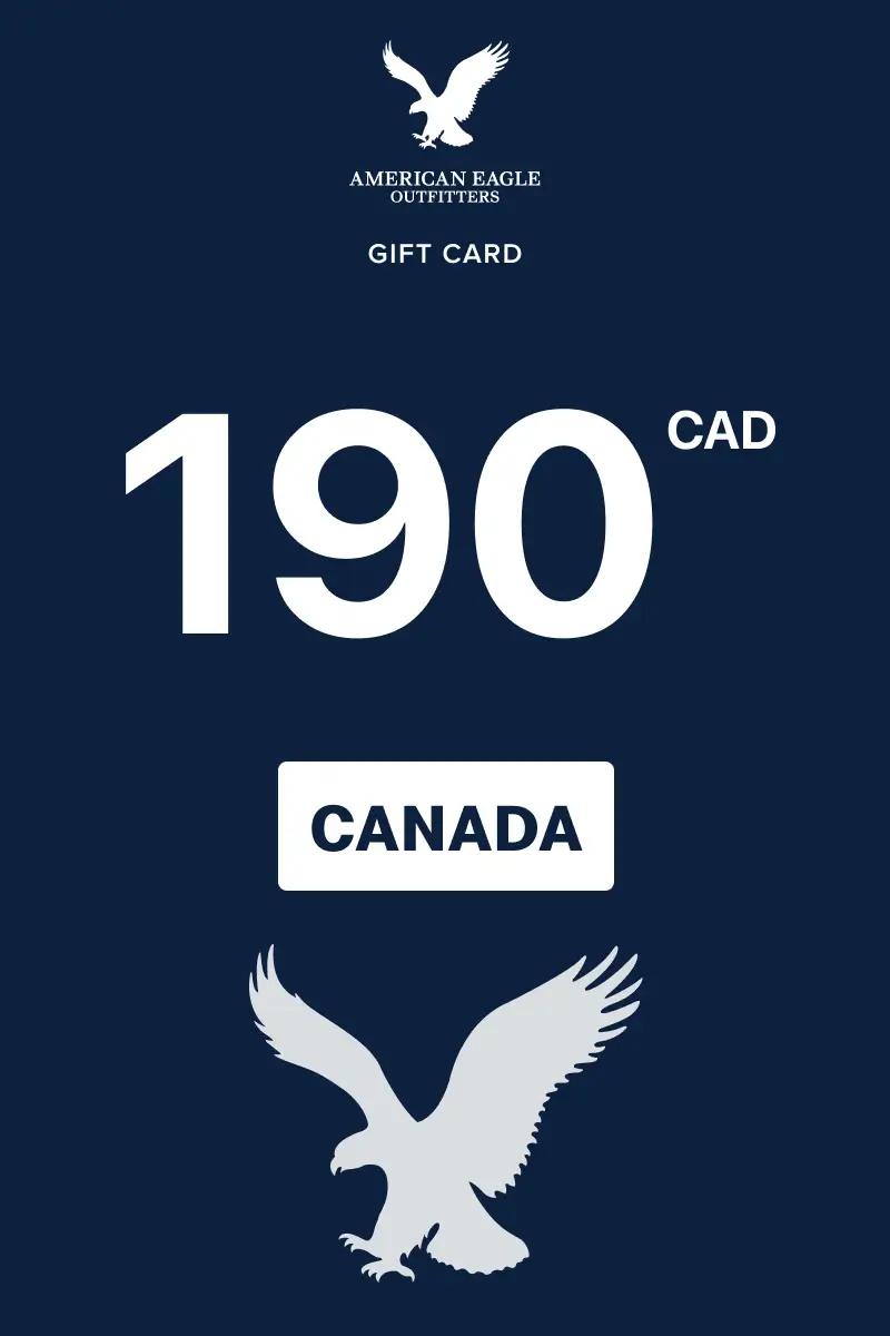 American Eagle Outfitters 190 CAD Gift Card (Canada) - Digital Key