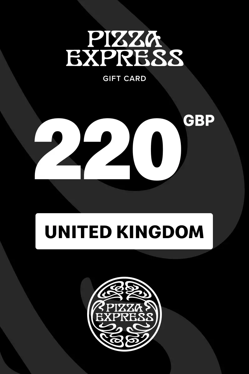 Pizza Express 220 GBP Gift Card (United Kingdom) - Digital Key
