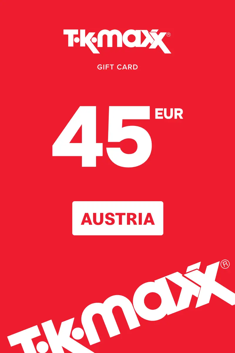 TK Maxx 45 EUR Gift Card (Austria) - Digital Key