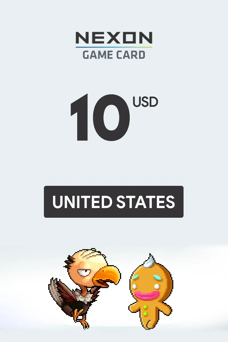 Nexon Game Card 10 USD Gift Card (United States) - Digital Key