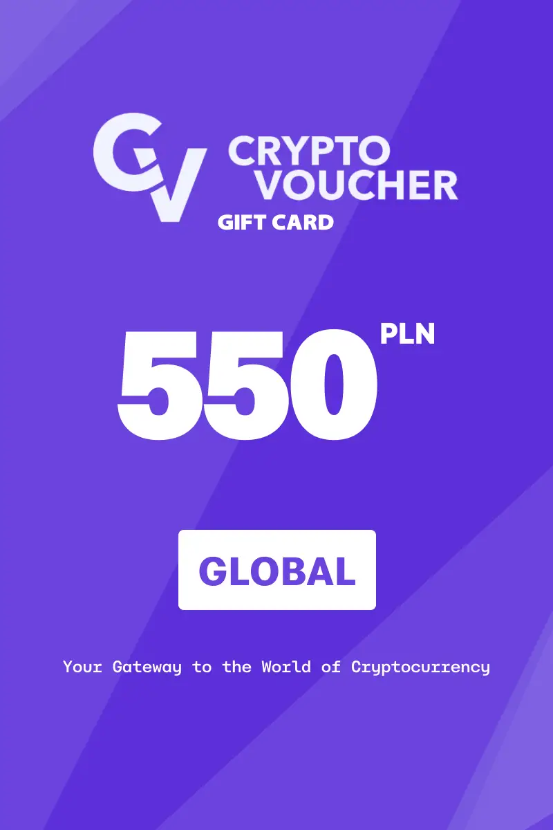 Crypto Voucher 550 PLN Gift Card (Global) - Digital Key
