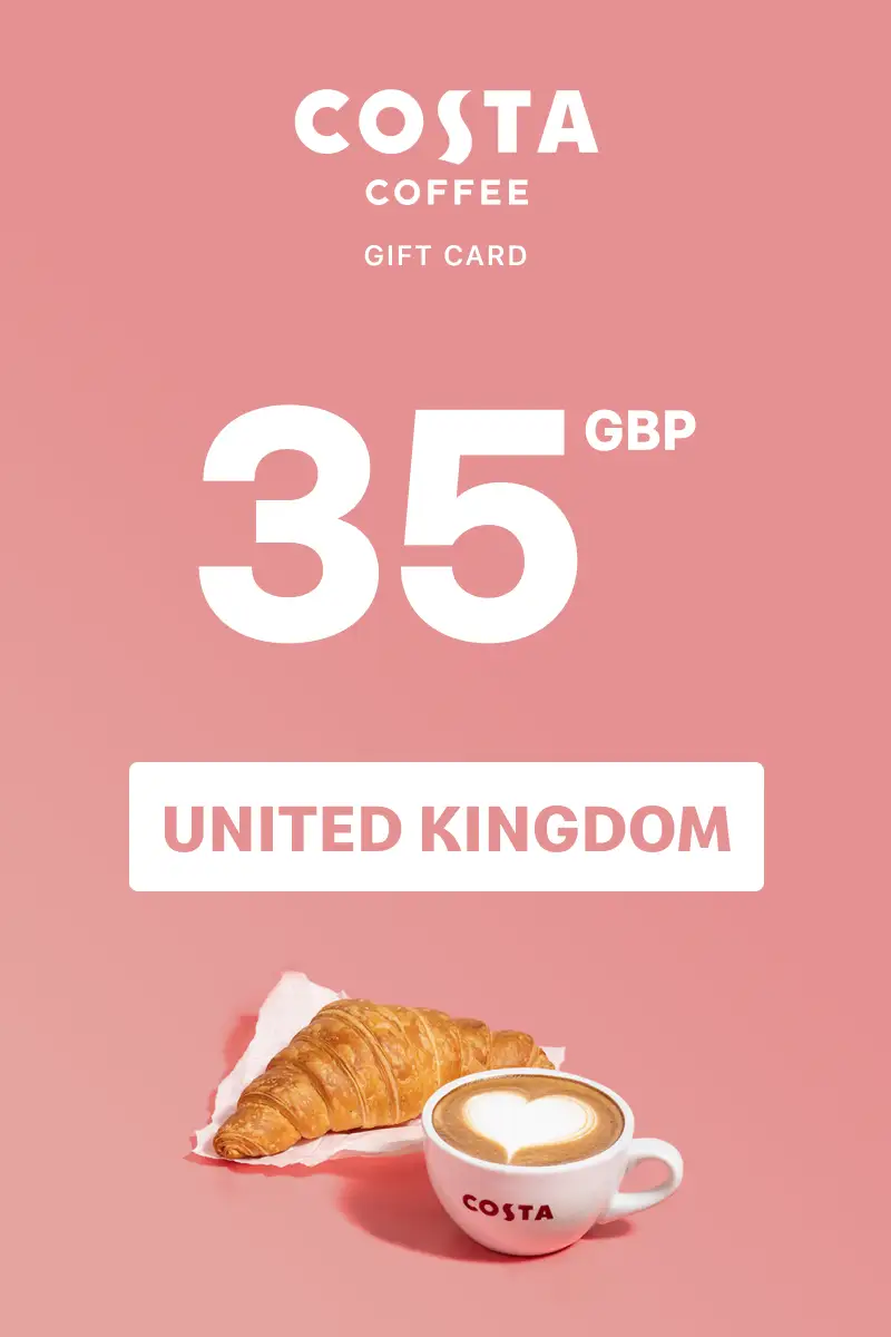 Costa Coffee 35 GBP Gift Card (United Kingdom) - Digital Key