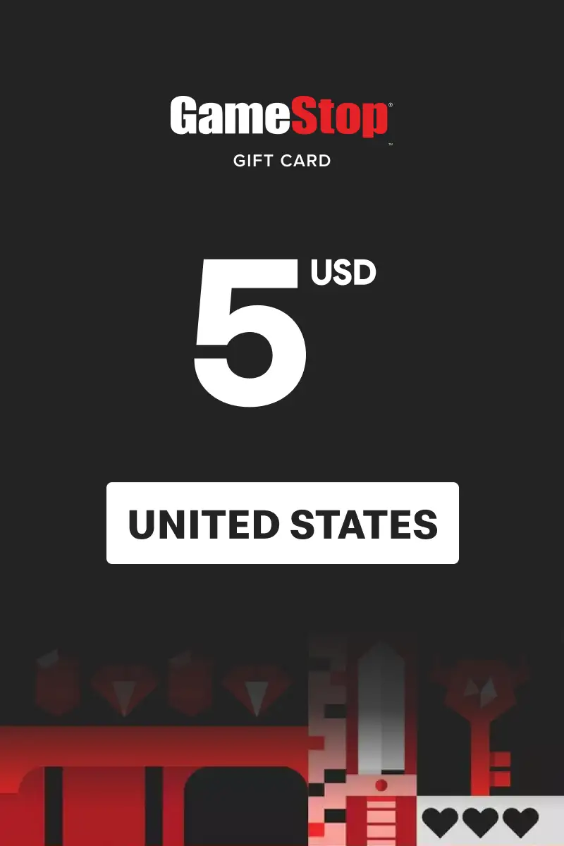 GameStop 5 USD Gift Card (United States) - Digital Key