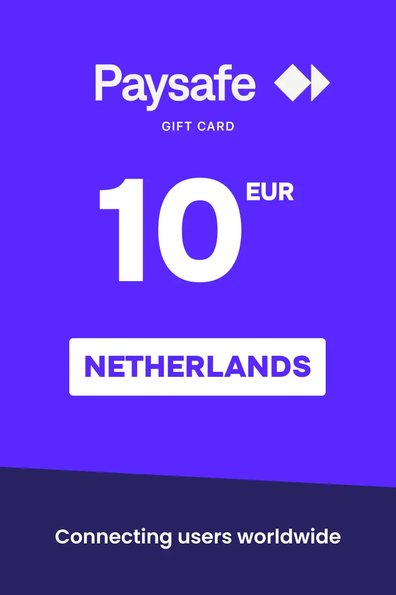 PaysafeCard 10 EUR Gift Card (Netherlands) - Digital Key