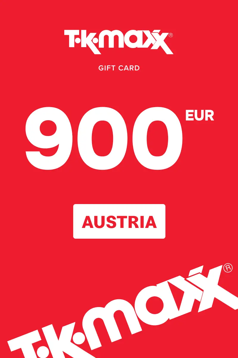 TK Maxx 900 EUR Gift Card (Austria) - Digital Key