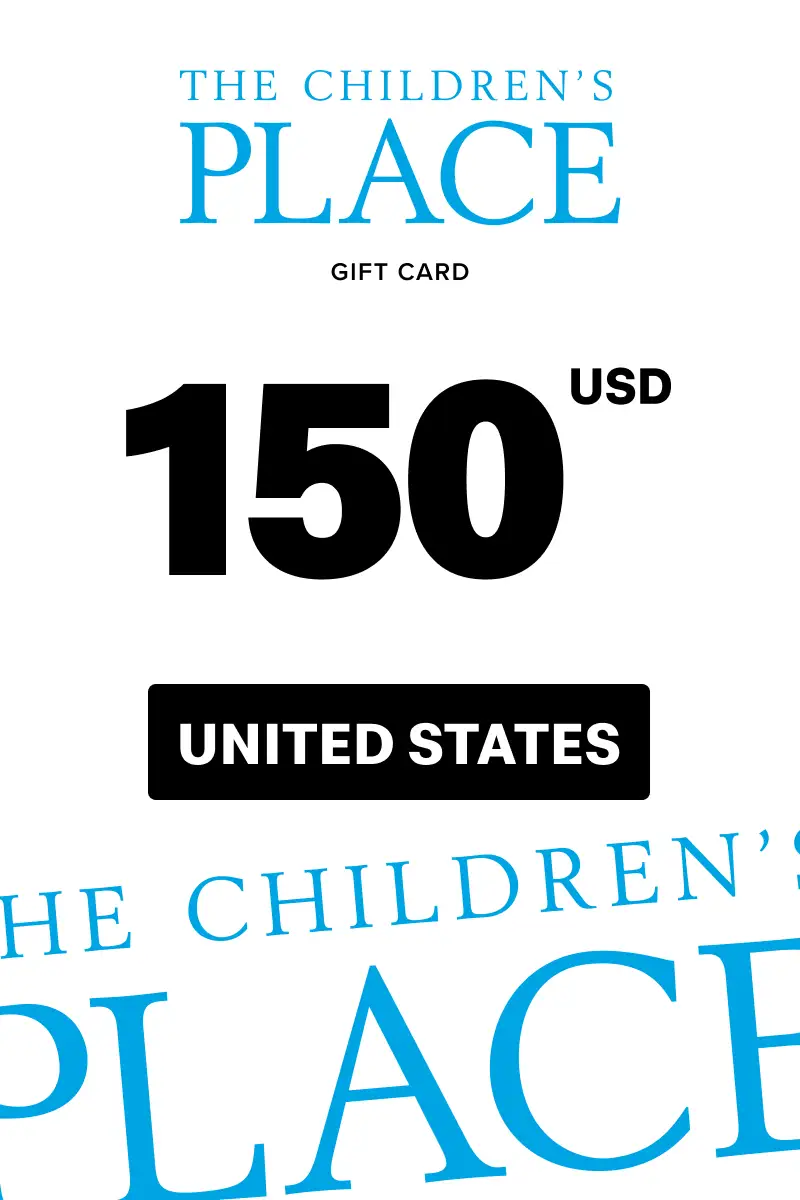 The Children's Place 150 USD Gift Card (United States) - Digital Key