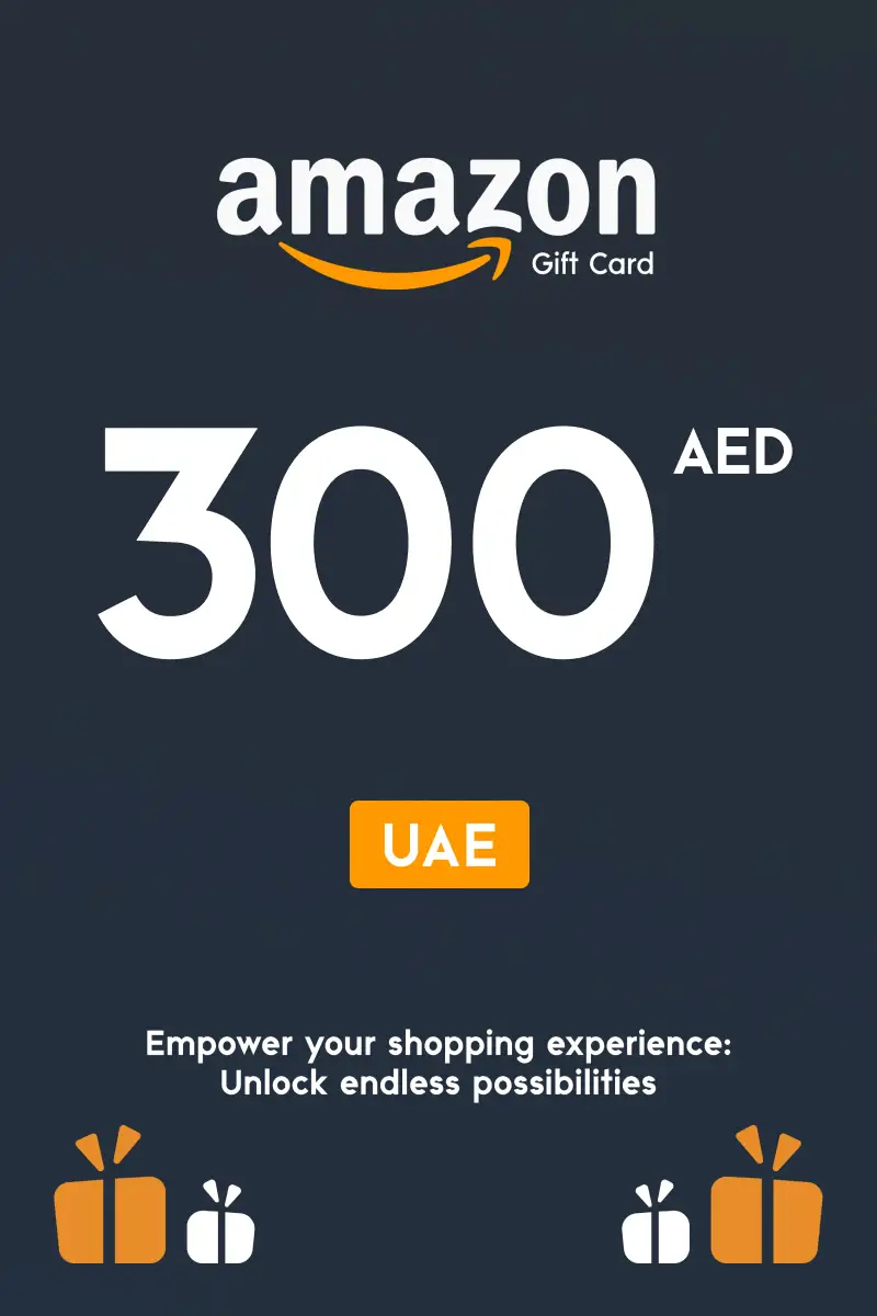 Amazon 300 AED Gift Card (United Arab Emirates) - Digital Key