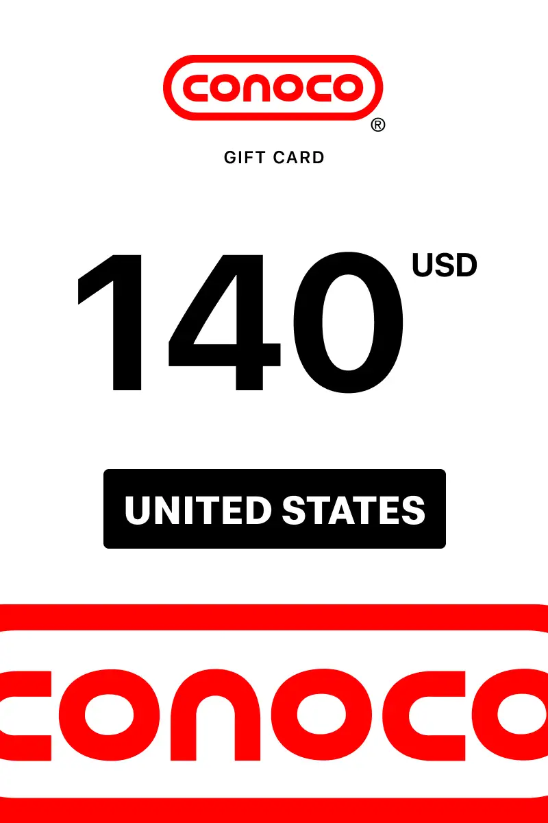 Conoco 140 USD Gift Card (United States) - Digital Key