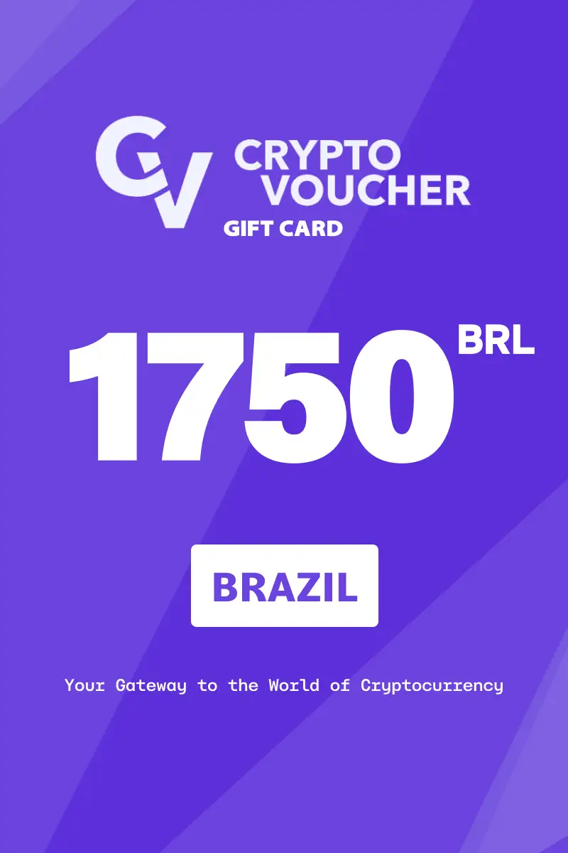 Crypto Voucher 1750 BRL Gift Card (Brazil) - Digital Key